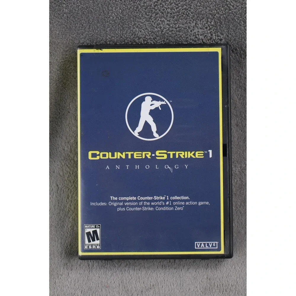 Counter-Strike 1 Anthology PC Video Game Valve M Mature NTSC-U/C Shooter 2005‎